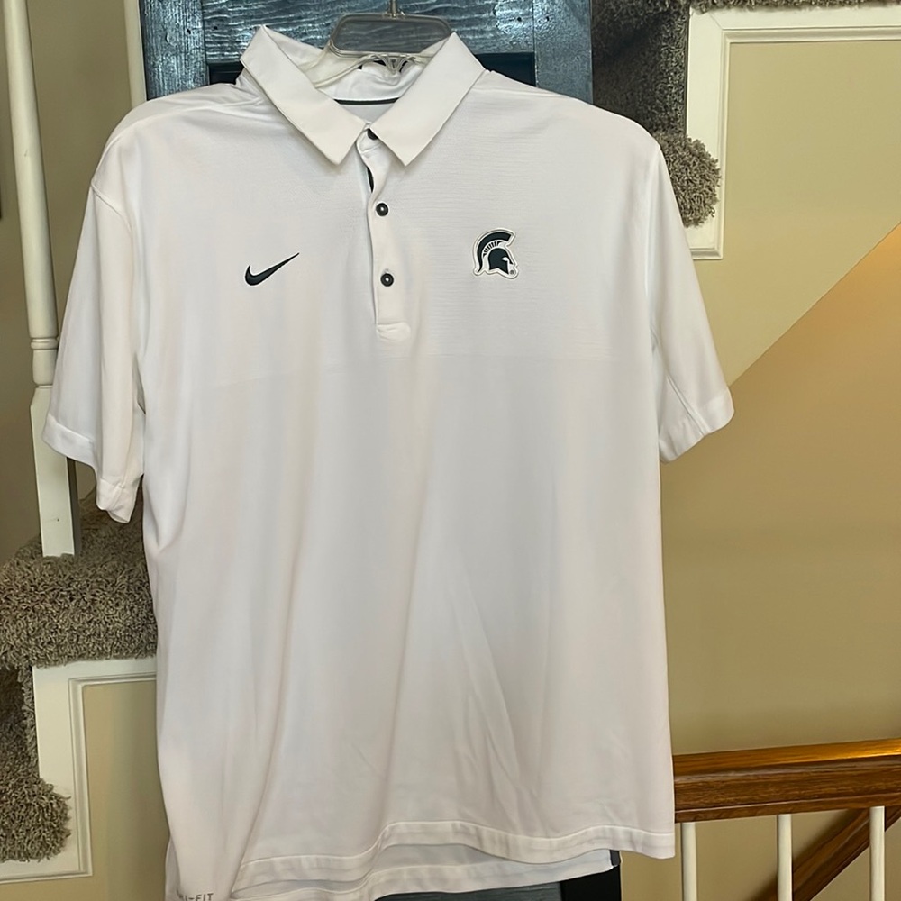 Men’s Michigan state extra large, dri-fit Nike polo